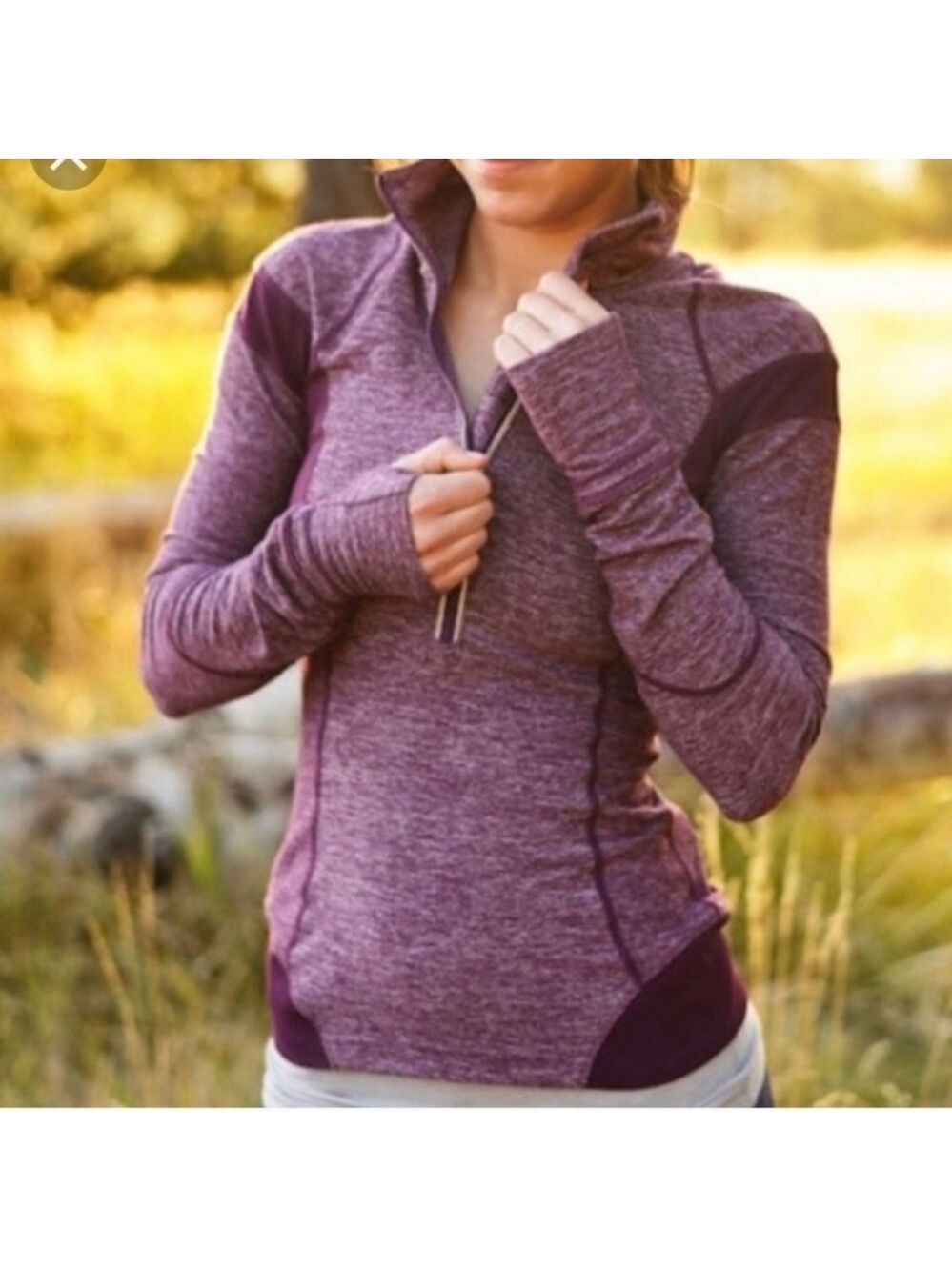 Lululemon Run Inspire Half Zip Pullover - Picture 2 of 8